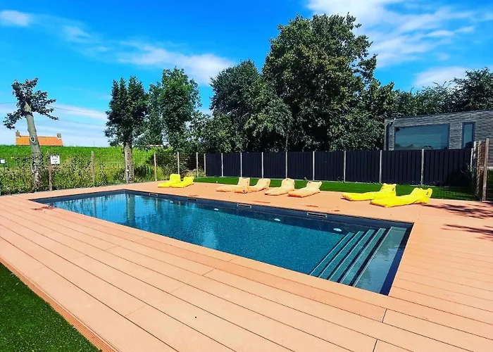 Kemping Tiny House By The Water - De Schans *